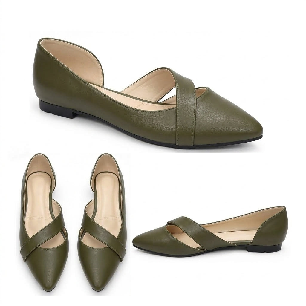 Aria – Cross Strap Flat
