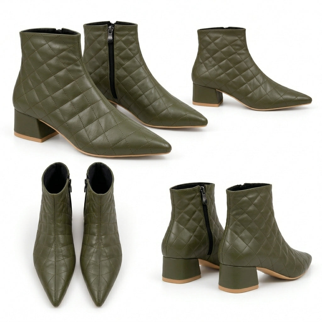 Salento – Quilted Ankle Boots