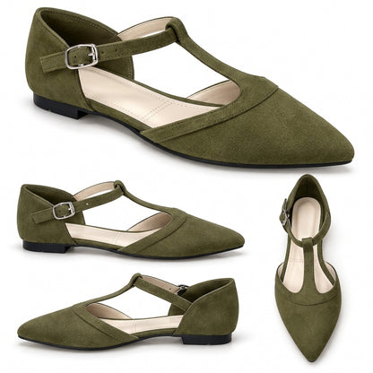 Lyra – Suede Flat