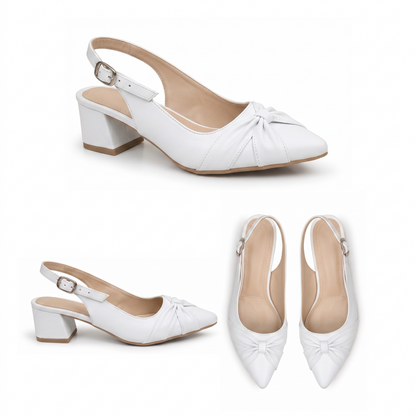 Vera – Knot Slingback Heel