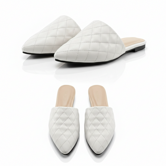 Zyra – Quilted Mule