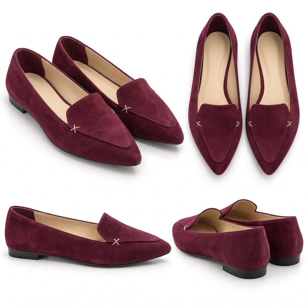 Luzia – Suede Flat