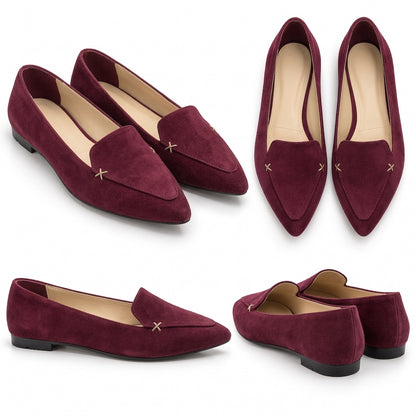 Luzia – Suede Flat