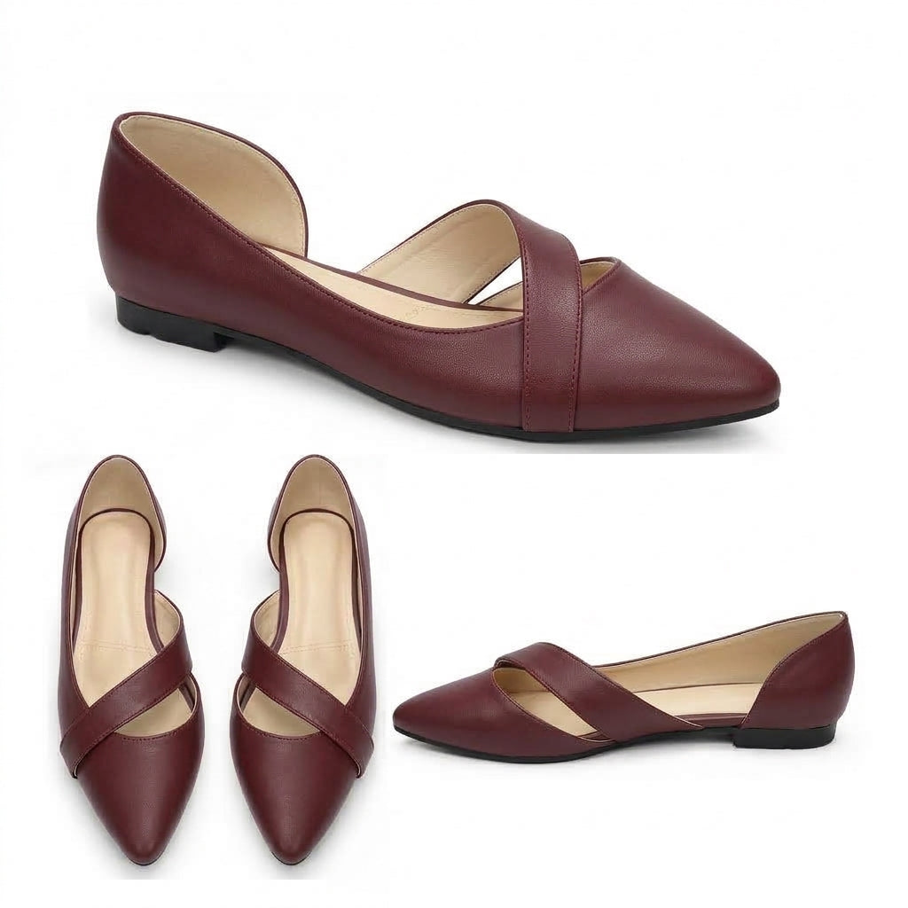 Aria – Cross Strap Flat