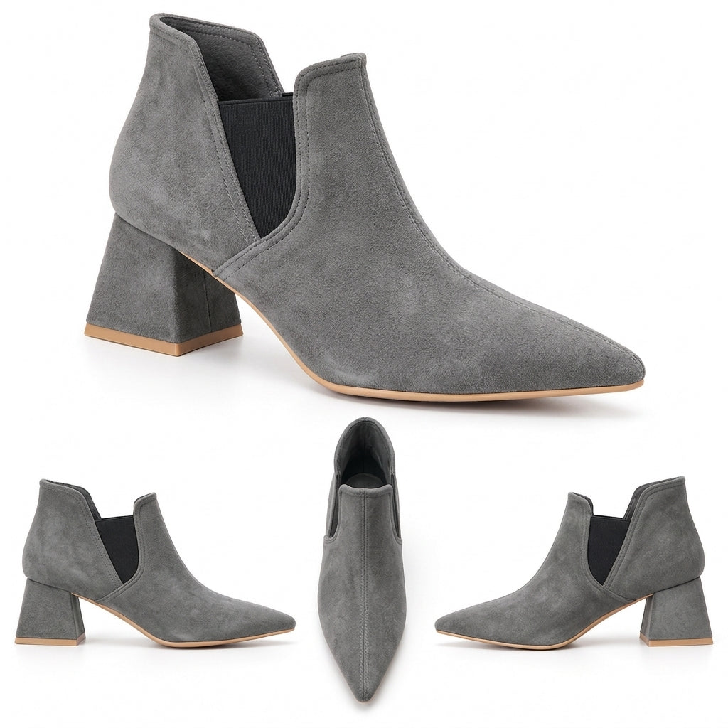 Bilbao – Pointed Chelsea Ankle Boots