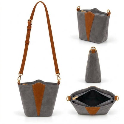 Treviso – Contrast Panel Crossbody Bag