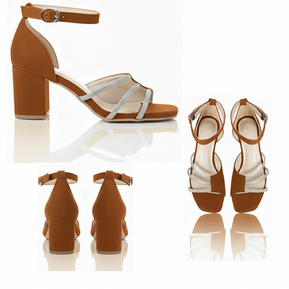Lumi – Strappy Block Heel