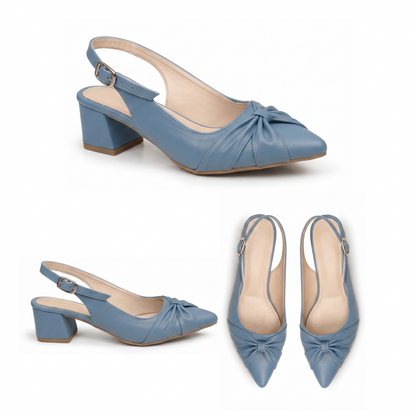 Vera – Knot Slingback Heel