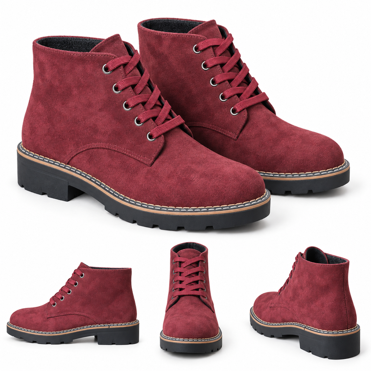 Sierra – Lace-Up Ankle Boots