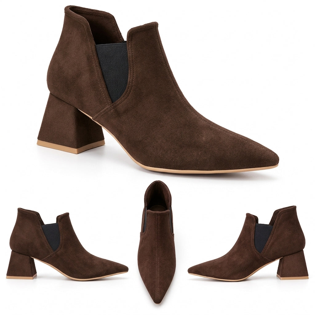 Bilbao – Pointed Chelsea Ankle Boots
