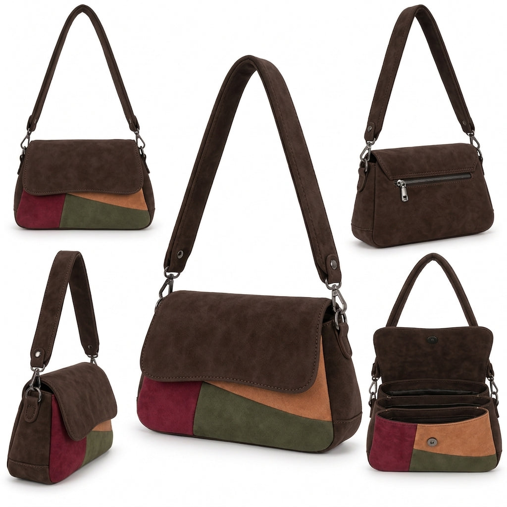 Alma Latina – Satchel Suede Bag