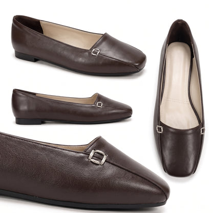 Ivy – Square Toe Flat