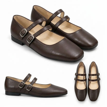 Chiara – Square Toe Flat