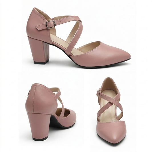 Alessia – Strap Mid Heel