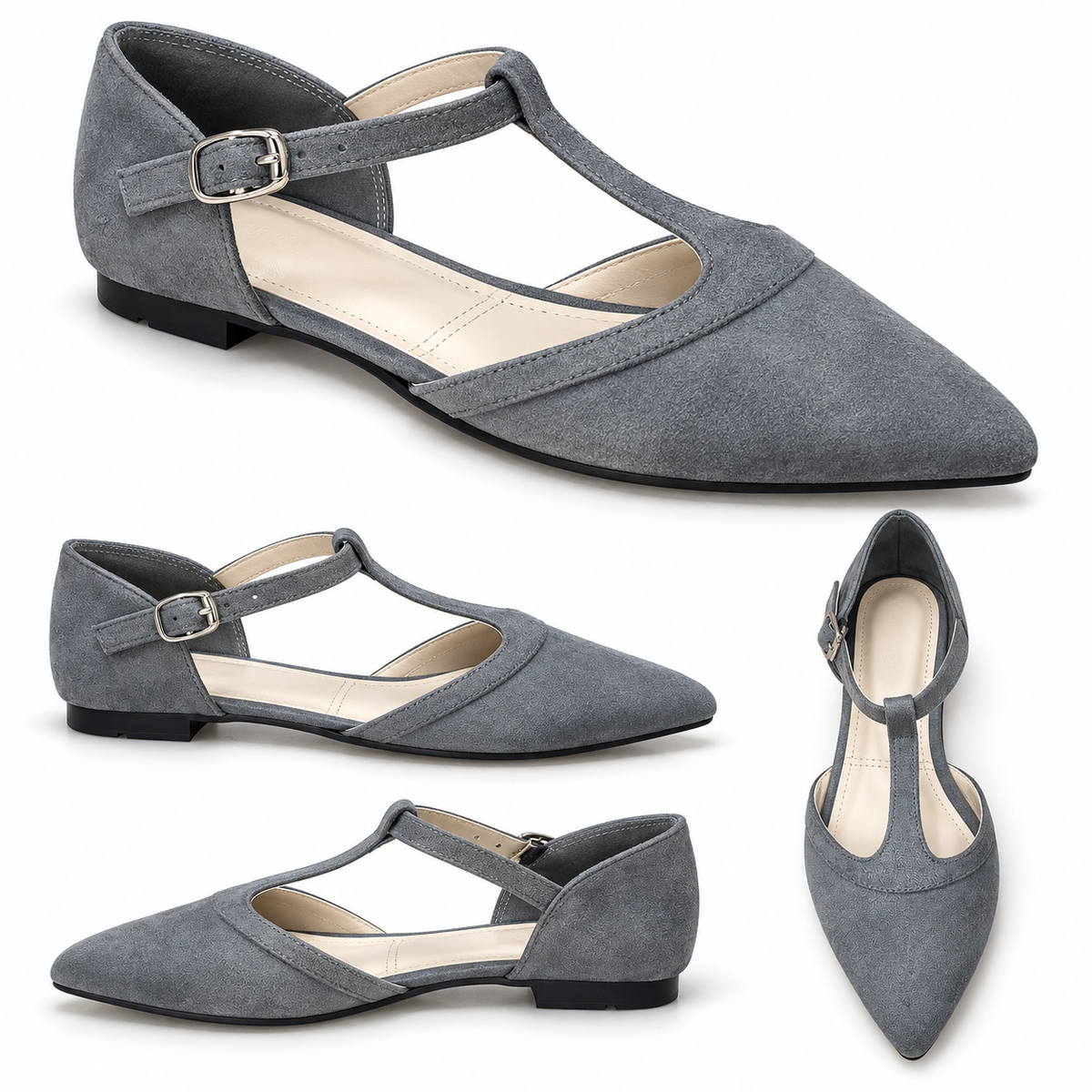 Lyra – Suede Flat