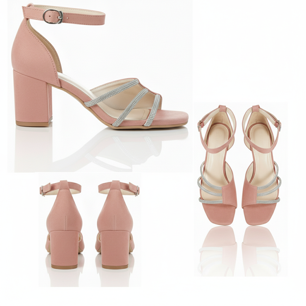 Lumi – Strappy Block Heel