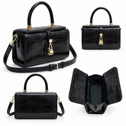 Savelle – Croc Top Handle Bag