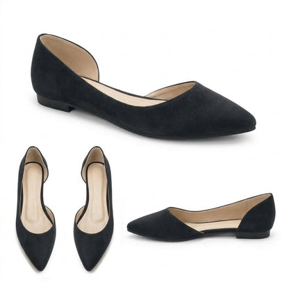 Nora – Suede Flat