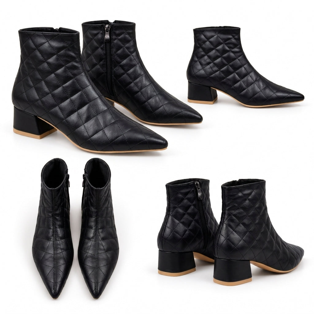 Salento – Quilted Ankle Boots