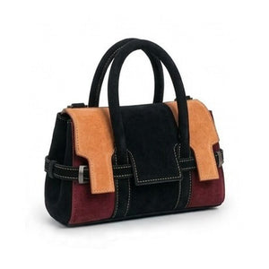 Mini Segovia – Color Block Satchel Bag