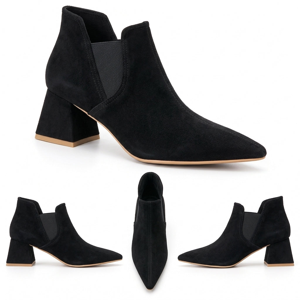 Bilbao – Pointed Chelsea Ankle Boots