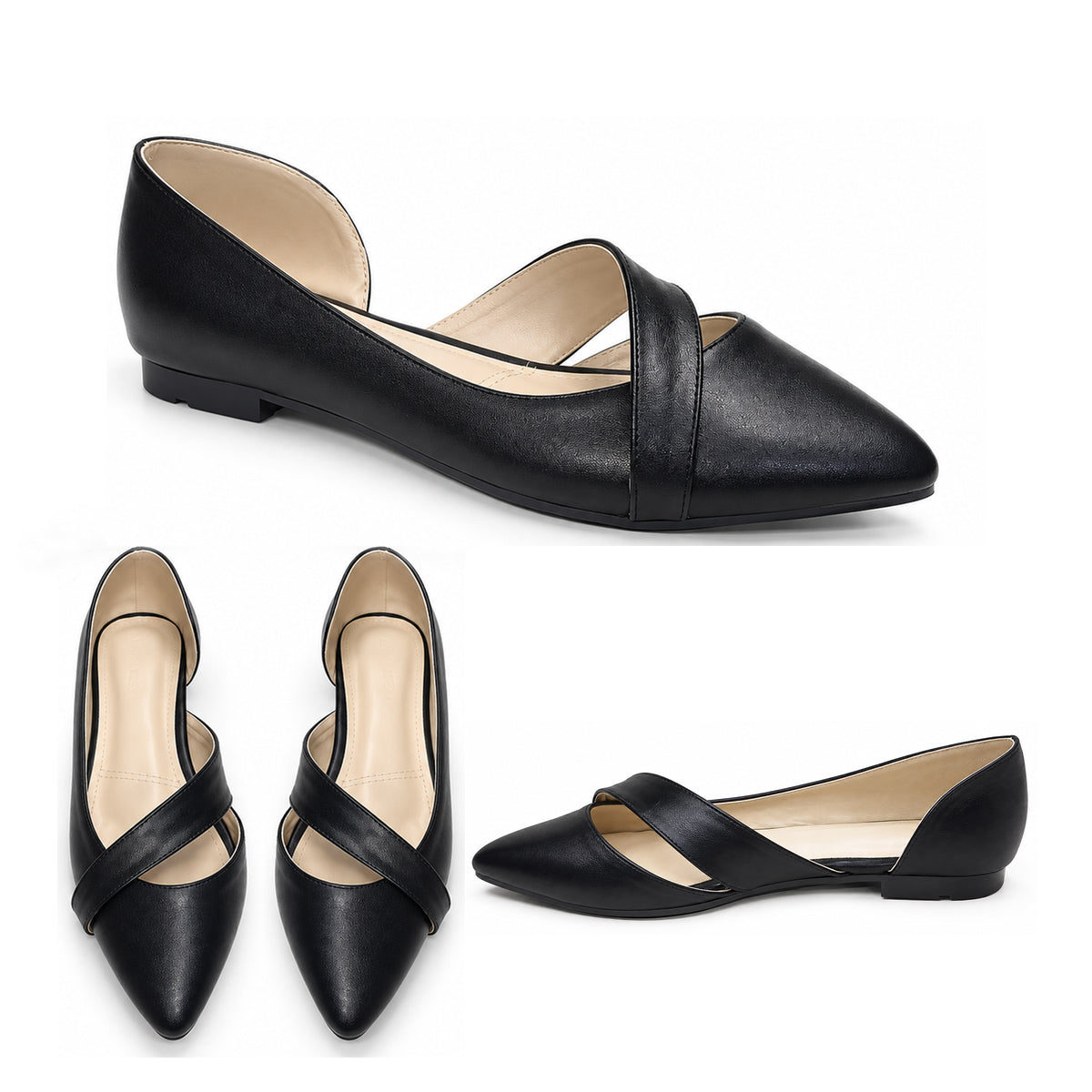 Aria – Cross Strap Flat