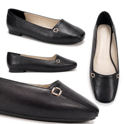 Ivy – Square Toe Flat