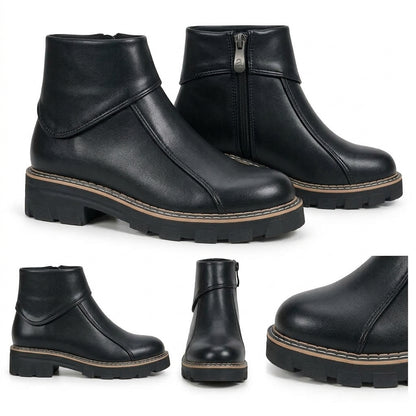 Córdoba – Sculpted Collar Ankle Boots