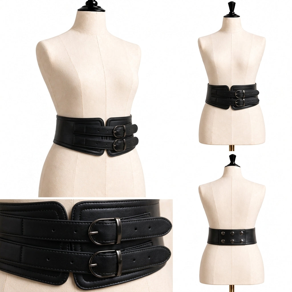 Seravia – Wide Waist Belt