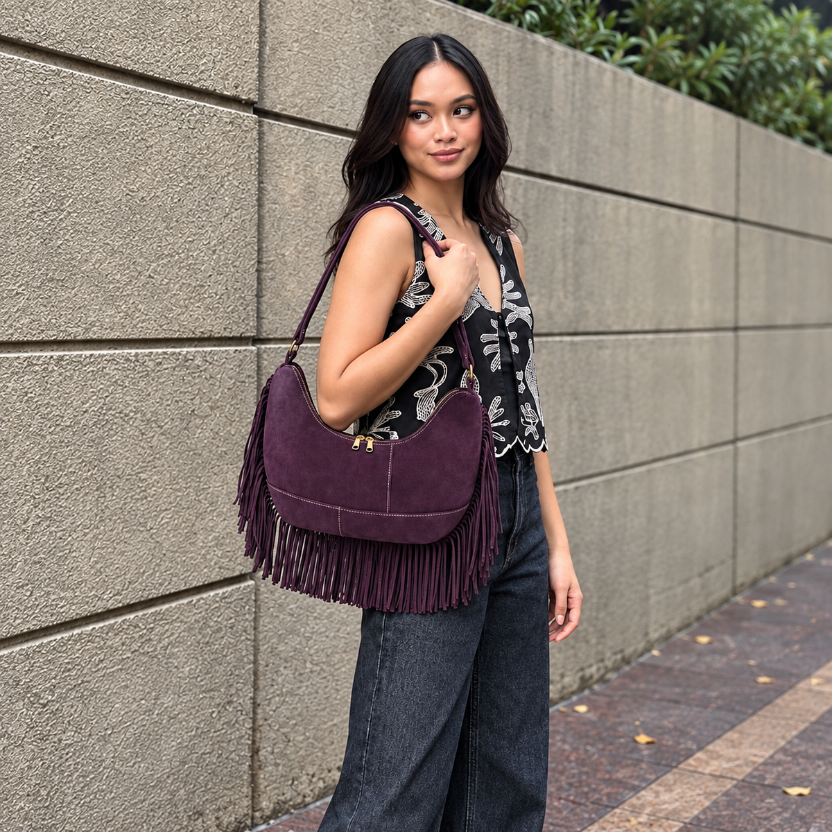 Zafira – Fringe Bag