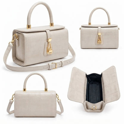 Savelle – Croc Top Handle Bag