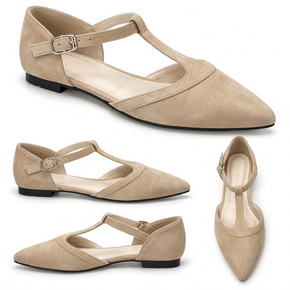 Lyra – Suede Flat