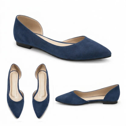 Nora – Suede Flat