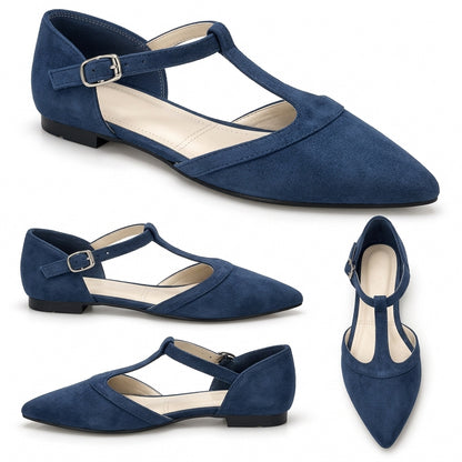 Lyra – Suede Flat