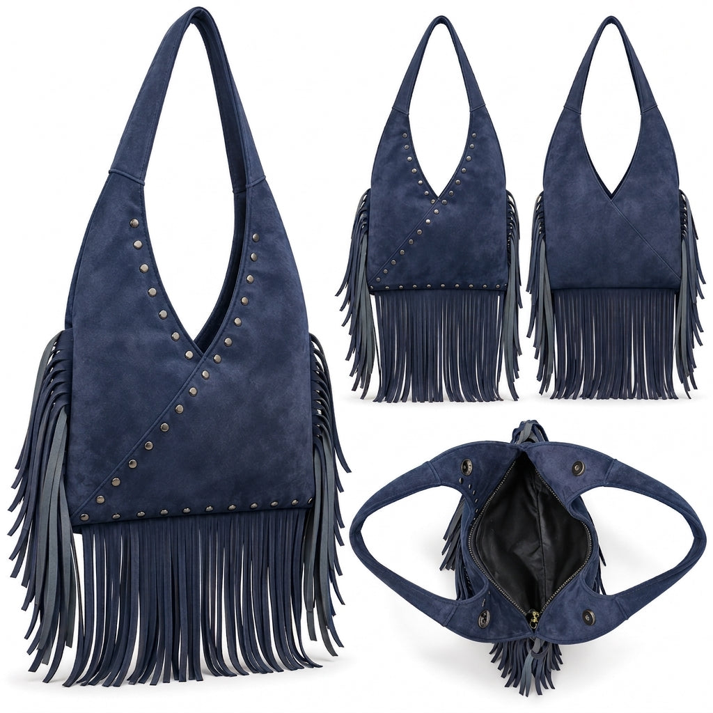 Virella – Fringe Hobo Bag