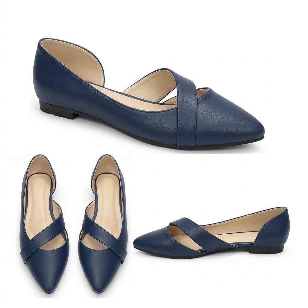 Aria – Cross Strap Flat