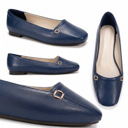 Ivy – Square Toe Flat