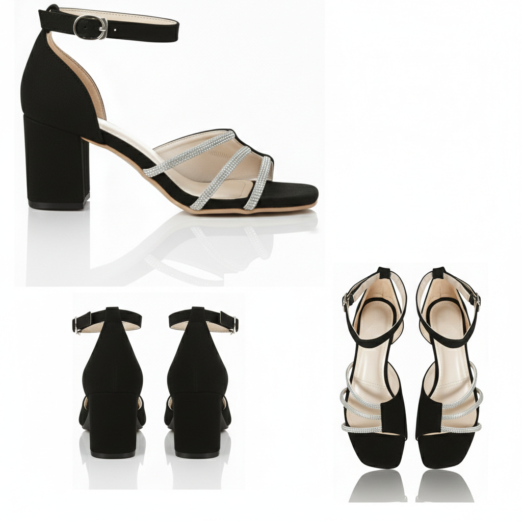 Lumi – Strappy Block Heel
