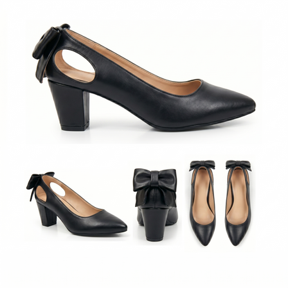 Anaya – Bow Mid Heel