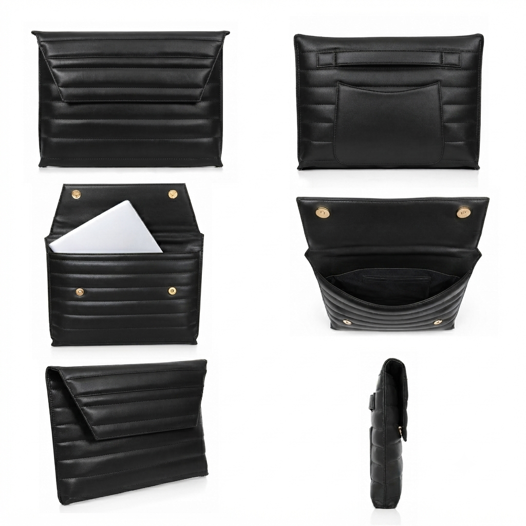 Zavelle – Laptop Sleeve & Clutch Bag up to 14