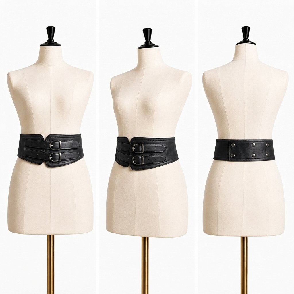 Seravia – Wide Waist Belt