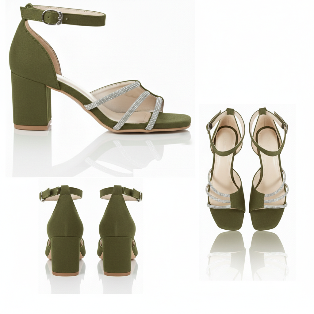 Lumi – Strappy Block Heel