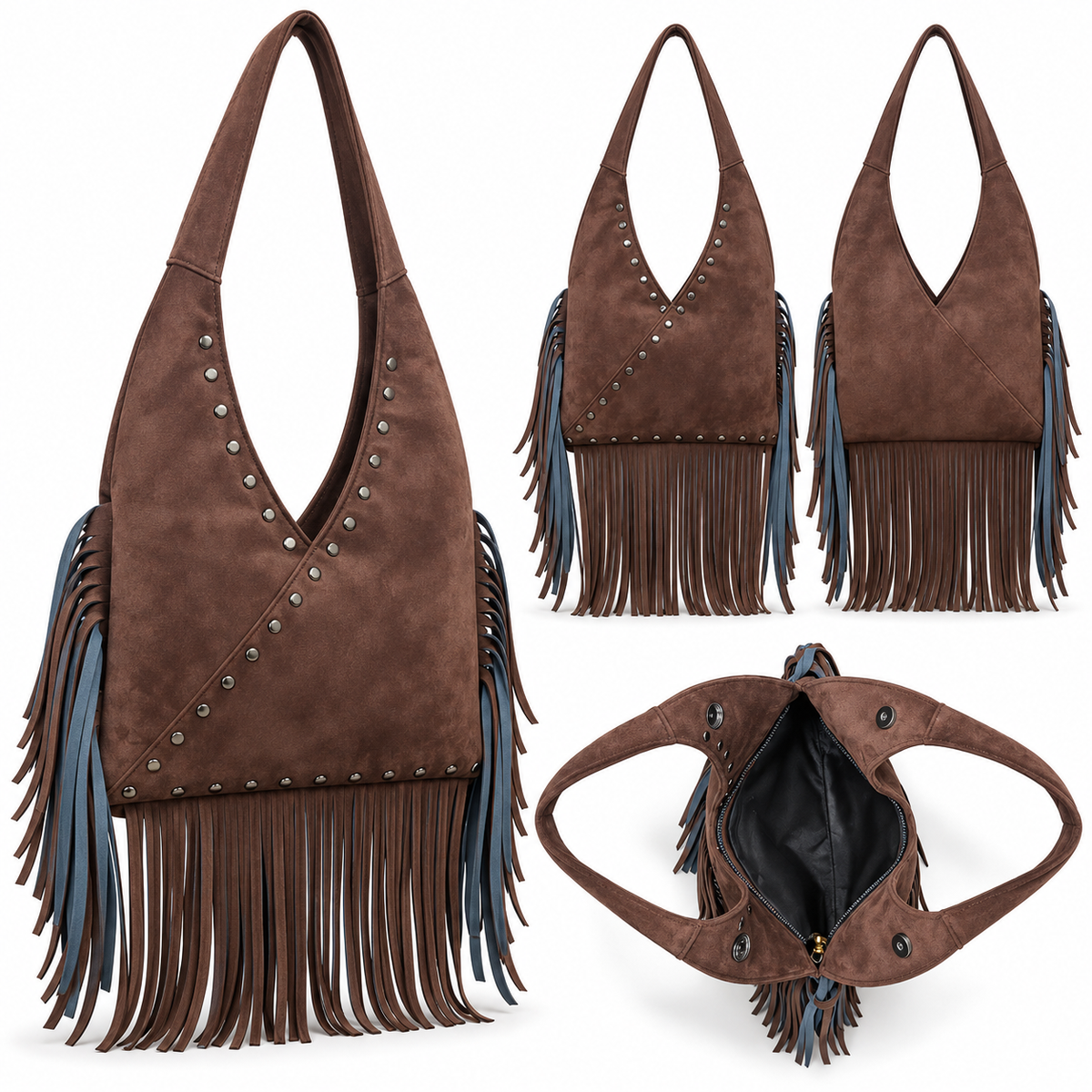 Virella – Fringe Hobo Bag