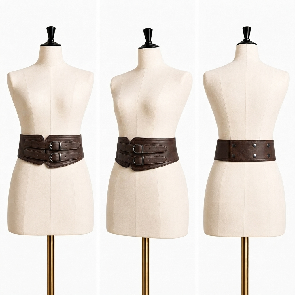 Seravia – Wide Waist Belt