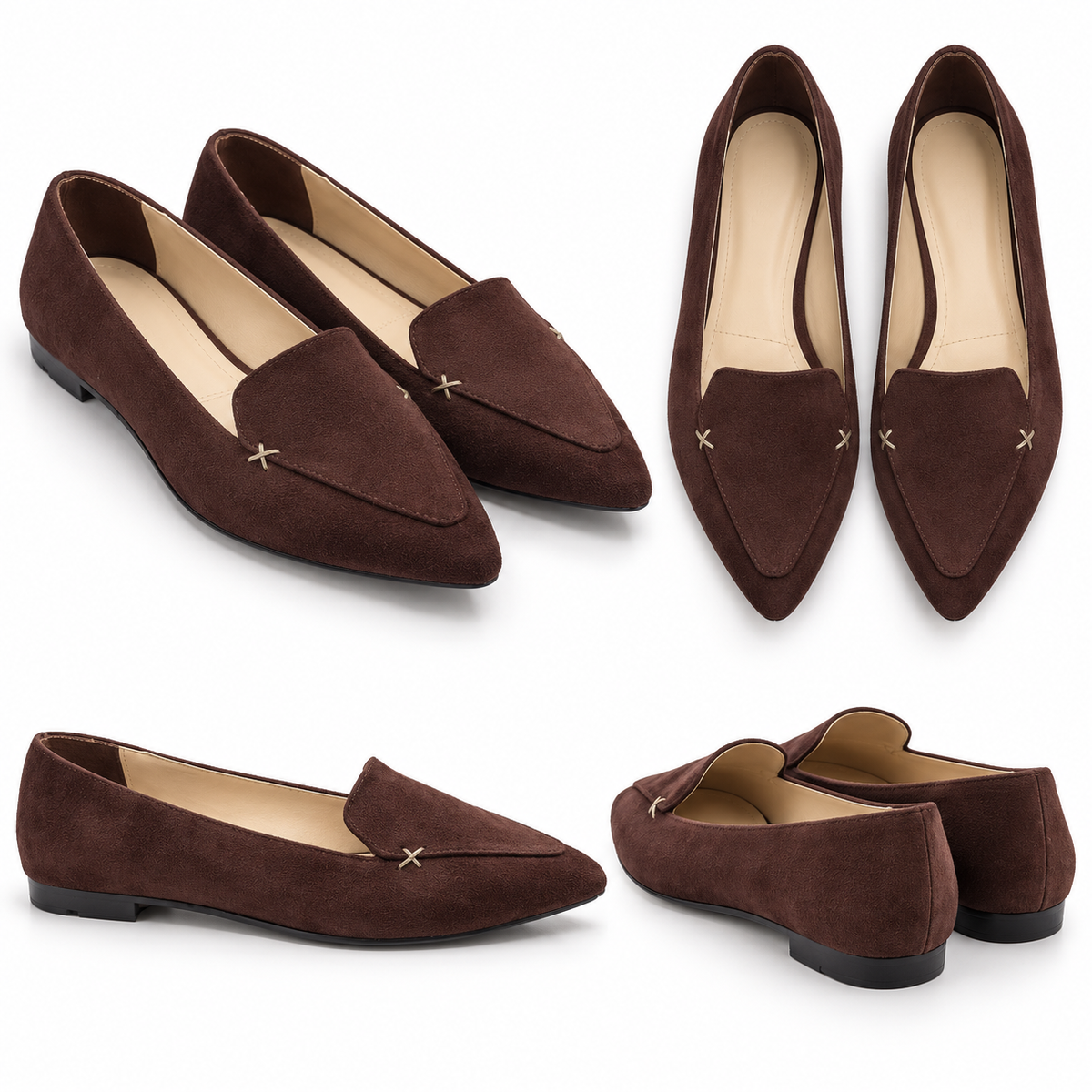 Luzia – Suede Flat
