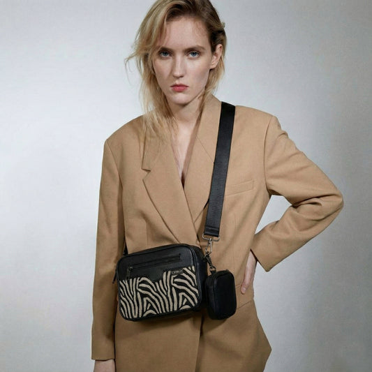 Zebra Jasmine Cross bag